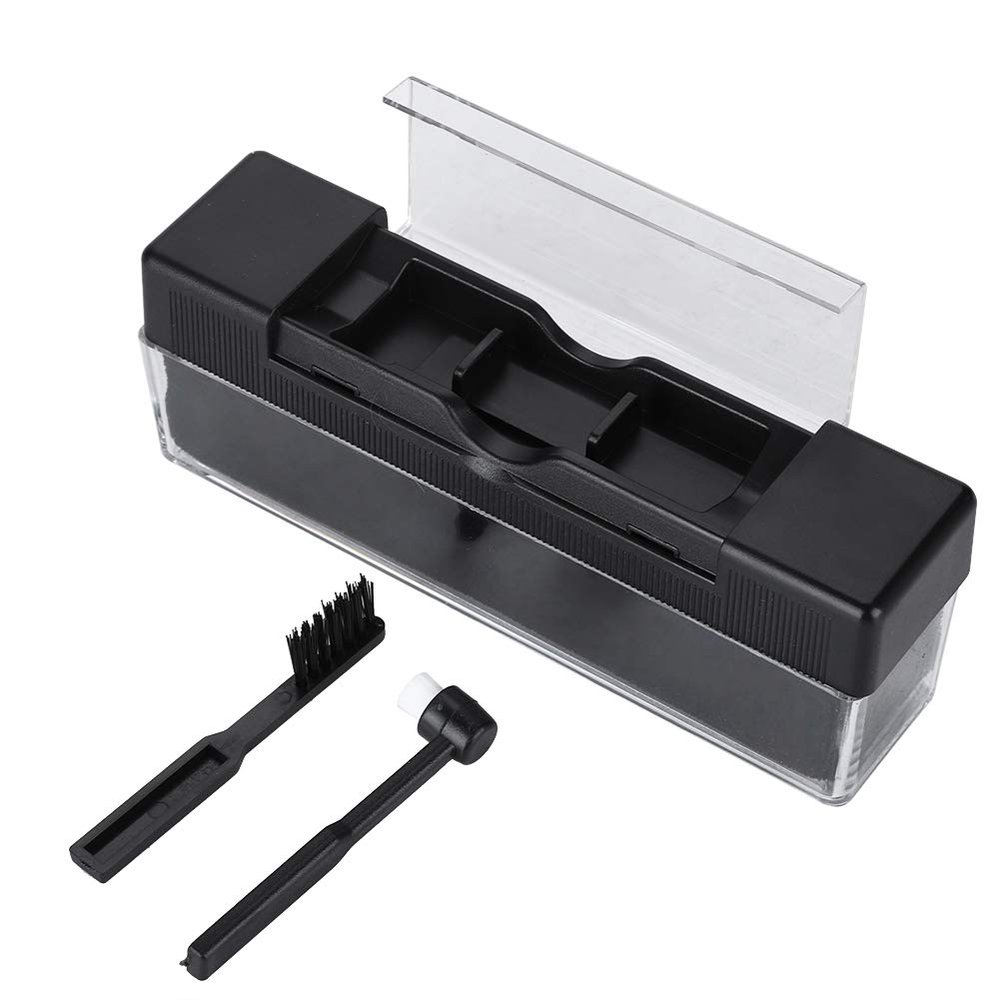 AMONIDA Anti Static Record Cleaner Cleaning Brush Dust Remover for Record Player to Keep Your Records Like New