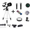 Travel Telescopes,Astronomical Telescopes 70mm Aperture Refractor Telescopes for Kids Adults Beginners with Portable Bag and Tripod (Color : Package 3) view 2