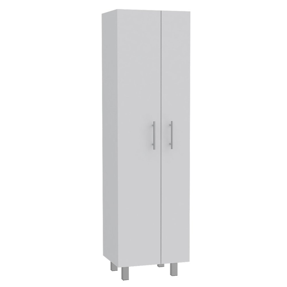 Tuhome Nala Tall Pantry Cabinet, 71.3" Freestanding Kitchen Pantry Storage Cabinet with 2 Doors and 5 Shelves, Engineered Wood, Pantry Organizers and Storage for Kitchen, Laundry, Garage