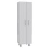 Tuhome Nala Tall Pantry Cabinet, 71.3" Freestanding Kitchen Pantry Storage Cabinet with 2 Doors and 5 Shelves, Engineered Wood, Pantry Organizers and Storage for Kitchen, Laundry, Garage view 1