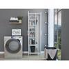 Tuhome Nala Tall Pantry Cabinet, 71.3" Freestanding Kitchen Pantry Storage Cabinet with 2 Doors and 5 Shelves, Engineered Wood, Pantry Organizers and Storage for Kitchen, Laundry, Garage view 4