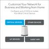 NETGEAR Orbi Pro WiFi 6 Tri-Band Mesh System for Business or Home (SXK80B3) - Router with 2 Satellite Extenders | 4 SSIDs, VLAN, QoS | Coverage up to 9,000 sq. ft., 80 Devices | AX6000 (Up to 6Gbps) view 3