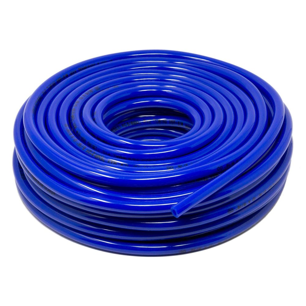 Kegco 100 Foot Length of 5/16 Inch I.D. Blue Vinyl Gas Line