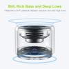 EWA Travel Case Packed, A106 Pro Portable Bluetooth Speaker with Custom Bass Radiator, Brief Design, IP67 Waterproof, Perfect Mini Speaker for Shower, Room, Bike, Car (Rosegold) view 2