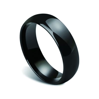 COLMO Tesla Smart Ring Tesla Key Ring Accessories Key Card Model Y Key Fob Replacement Ceramic RFID Smart Ring for Man and Woman Tesla Model 3 Accessories Fast Delivery (US6, Black Nologo-7mm)