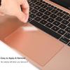 [2PCS] Trackpad Protector Skin for 2021 2020 MacBook Air 13 Inch A2337 M1 A2179 A1932 Touch Pad Cover Skin Anti-Scratch Anti-Water for MacBook Air 13 Inch A2337 A2179 A1932 Touch ID Accessories, Clear view 2