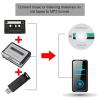 Socobeta Audio Converter Tape to PC Cassette Converter Recorder Digital Audio Music Player with Earphone view 4