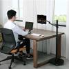 360 Rotation Aluminum Alloy 3 in 1 Mobile+Tablet PC Holder+Laptop Stand Holder Dual Arm Office Floor Stand Lapdesk Bracket UP-9L (Black) view 4