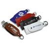 Possibox Custom Leather USB Flash Drive 512MB Printed or Embossed with Your Logo - as Promotional Gift Bulk - Blue 200 Pack view 3