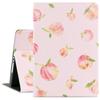Lalumix for iPad 9th/7th/8th Generation Case, for iPad Case 9th Generation, for iPad 10.2 Case Multi-Angle Viewing, Auto Wake/Sleep, Adjustable Stand, Shockproof Protective Cover, Pink Peaches view 1