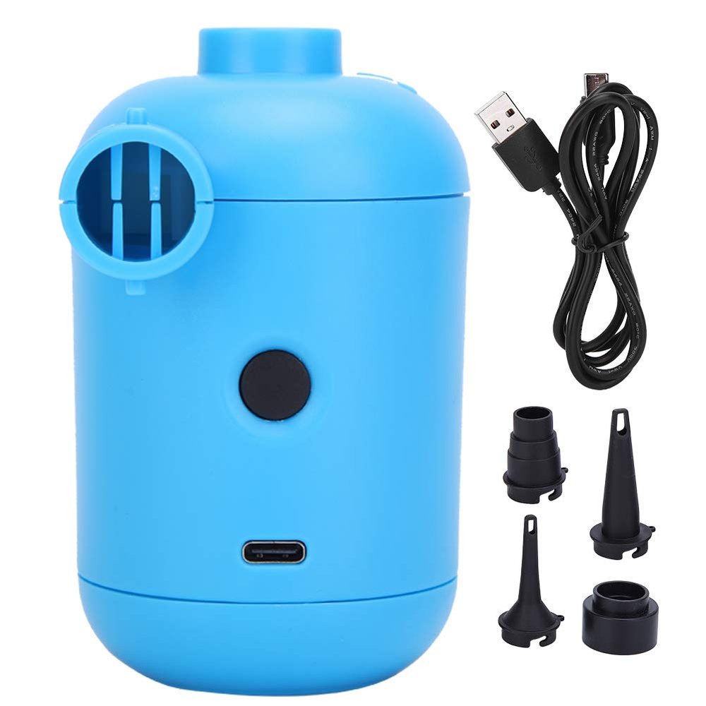 Keenso Electric Air Pump, Portable USB Air Compressor, 5V DC Inflator for Boat, Inflatable Bed, Sofa, Camping