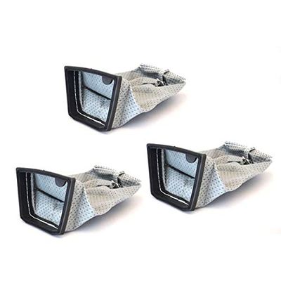 HEPA Cloth Filter Bags Replacement for Hoover Porta Power Swingette S1015 S1029 CH30000 Commercial Canister Vacuum Cleaner Bag, Replace 43662023 (3 Pack)