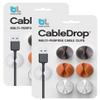 Bluelounge CableDrop, 6pcs - Muted Colors (2 Packs) view 1