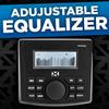 NVX NMPS20 Gauge Style Marine Stereo with Bluetooth and a Digital LED Backlit LCD Display - Perfect for Boats, UTVs, & ATVs view 3