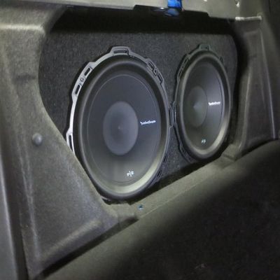 2016-2020 Camaro LT/LS/SS Coupe Dual 10 Front Fire Subwoofer Box
