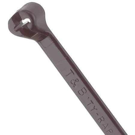 5.5" L, 0.14" W, Black Nylon Cable Tie