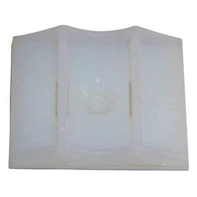 Cable Tie Mounting Pad, 2-Way, Natrl, PK100