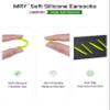 Mryok 2 Pair Replacement Earsocks Kits for Oakley Crosshair S - Green & Black view 3