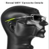 Mryok 2 Pair Replacement Earsocks Kits for Oakley Crosshair S - Green & Black view 4