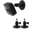 HOLACA Screwless Wall Mount Brackrt for Blink Outdoor 4/3 Camera Blink XT2/XT Blink Indoor Blink mini2/1, Easy to Install, No Tools Needed, No Drilling, Strong 3M Adhesive Mount kit(Black-2 Pack)