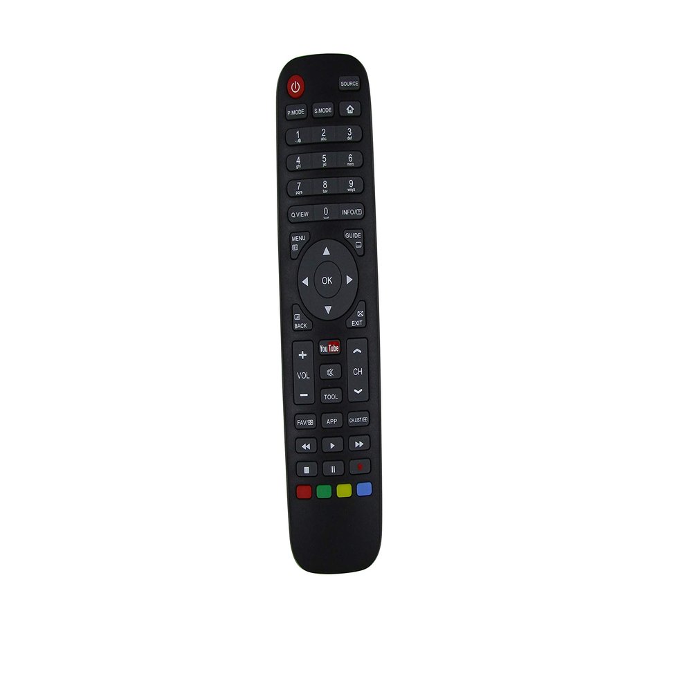 HCDZ Replacement Remote Control for Haier HTR-A10 LE43K6500U LE49K6500U LE43K6000SF LE50K6500U LE55K6500U LE65K6500U LE65Q6500U LE24K6000S 4K Ultra HD HDTV TV