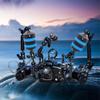 Buoyancy Float Arm,DIVTEK Dive Bracket with Nauticam Bayonet Mount Improved Lightweight for Underwater Camera Tray Scuba Dive Video Lights Arms view 3