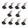 bnafes DC 3-24V Active Piezo Buzzer 85 db with Industrial Audio Inside 2-Wire Leads Electric Alarmer 10PCS view 1