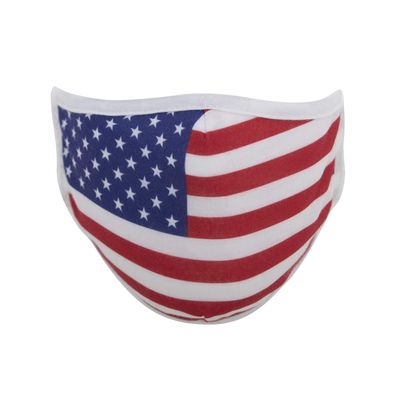 Rothco US Flag Reusable 3 Layer Facemask (Red/White/Blue, Small/Medium)