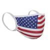 Rothco US Flag Reusable 3 Layer Facemask (Red/White/Blue, Small/Medium) view 2
