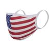 Rothco US Flag Reusable 3 Layer Facemask (Red/White/Blue, Small/Medium) view 3