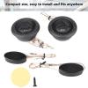 Qiilu Pair of 12V 150W Car Mini Super Audio Speaker Tweeter Loudspeaker Horn Plastic, Metal view 3