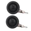 Qiilu Pair of 12V 150W Car Mini Super Audio Speaker Tweeter Loudspeaker Horn Plastic, Metal view 4