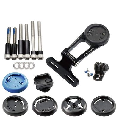 REC-MOUNTS Deda (Vinci Shredless DCR Stem) Type  Combo Mount (Compatible with 10 Brands) [DEDAVINCI+GP] Compatible with Garmin Cat Eye, Pioneer, Leatherine, Wahoo, Brighton, Giant, Explorer, Sigma,