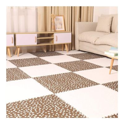 ALGFree Interlocking Carpet Tiles Cold Protection Durable Waterproof for Living Room Gaming Room Foam Puzzle Floor, Multiple Color (Color : C, Size : 30x30x1cm-9 pcs)