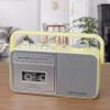 Studebaker SB2130CS Portable Cassette Player/Recorder with AM/FM Radio (Cream/Silver) view 4
