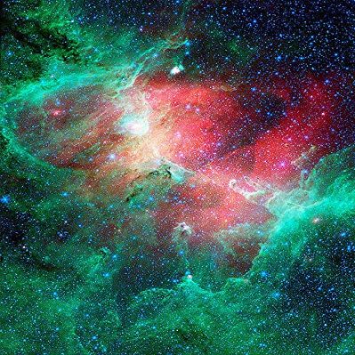 Home Comforts Eagle Nebula Spitzer Space Telescope NASA - 20 Inch by 30 Inch Laminated Poster With Bright Colors And Vivid Imagery-Fits Perfectly In Many Attractive Frames