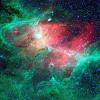 Home Comforts Eagle Nebula Spitzer Space Telescope NASA - 20 Inch by 30 Inch Laminated Poster With Bright Colors And Vivid Imagery-Fits Perfectly In Many Attractive Frames view 1