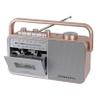 Studebaker SB2130RG Portable Cassette Player/Recorder with AM/FM Radio (Rose Gold/Silver) view 4