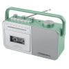 Studebaker SB2130TS Portable Cassette Player/Recorder with AM/FM Radio (Teal/Silver) view 1