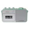 Studebaker SB2130TS Portable Cassette Player/Recorder with AM/FM Radio (Teal/Silver) view 2