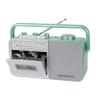 Studebaker SB2130TS Portable Cassette Player/Recorder with AM/FM Radio (Teal/Silver) view 3