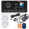 Fusion MS-RA210 Marine Entertainment System with (2) ARX70W White Wireless Remotes, and SVX300v1 Sirius XM Tuner view 2