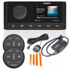 Fusion MS-RA210 Marine Entertainment System with (2) ARX70B Black Wireless Remotes, and SVX300v1 Sirius XM Tuner view 1