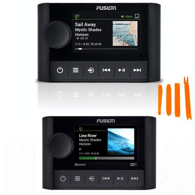 Fusion MS-SRX400 Apollo Marine Entertainment System with MS-ERX400 Ethernet Wired Remote