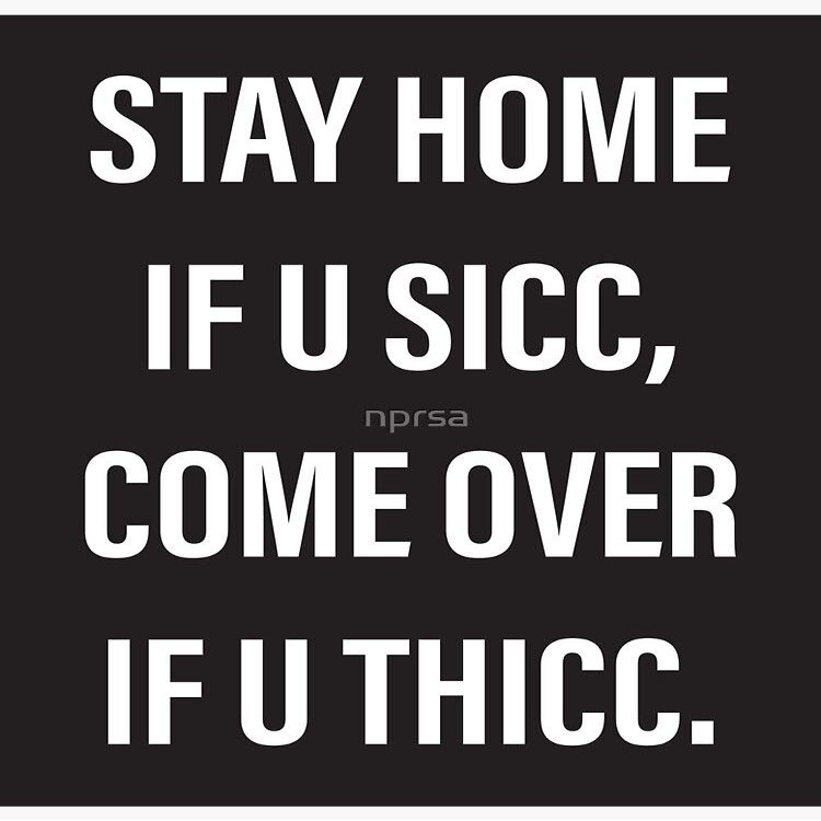 Come Over IF U Thicc - Sticker Graphic - Auto, Wall, Laptop, Cell, Truck Sticker for Windows, Cars, Trucks