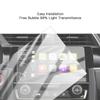 [2 Packs] PET Plastic Screen Protector for 2019 2020 Civic LX EX Touring Si EX-L Insight Sedan Hatchback Navigation High Clarity Anti-Glare Honda Touch PET Plastic Protective Film (4 Buttons) view 2