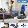 Cell Phone Stand with Wireless Bluetooth Speaker and Anti-Slip Base HD Surround Sound Perfect for Home and Outdoors with Bluetooth Speaker for Desk Compatible with iPhone/ipad/Samsung Galaxy view 2