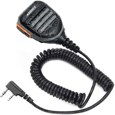 ABBREE AR-780 Radio Microphone Speaker Mic Ham Radio Accessories, Remote Shoulder Mic for Baofeng BF-F8HP Pro UV-5R Mini 5RM DM32 UV32 AR-152 UV-21R K5PLUS GM-15 Pro UV-5G Plus Quansheng UV-K5 8