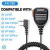 ABBREE AR-780 Radio Microphone Speaker Mic Ham Radio Accessories, Remote Shoulder Mic for Baofeng BF-F8HP Pro UV-5R Mini 5RM DM32 UV32 AR-152 UV-21R K5PLUS GM-15 Pro UV-5G Plus Quansheng UV-K5 8 view 4