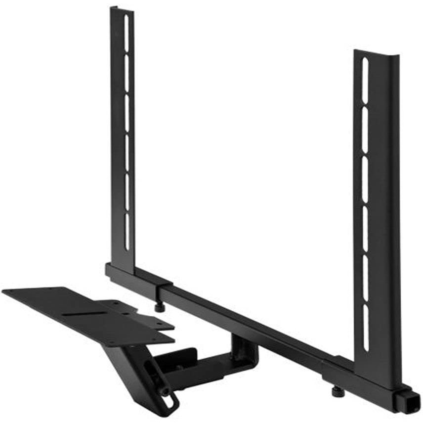 AVFI CBB-TV Under TV Camera Bracket, Black Powder Coated Finish, Accommodates 26" - 80" TV's (Up to 600mm Wide Hole Pattern), Sturdy 11 Ga Steel Construction, Fastening Hardware Included